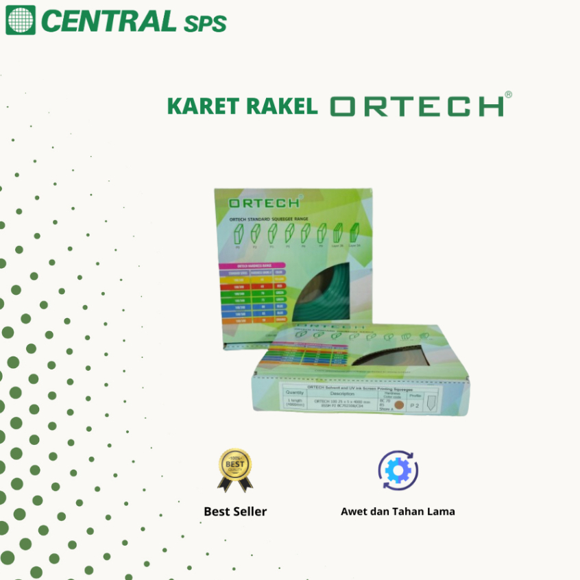 

Karet Rakel Sablon Ortech