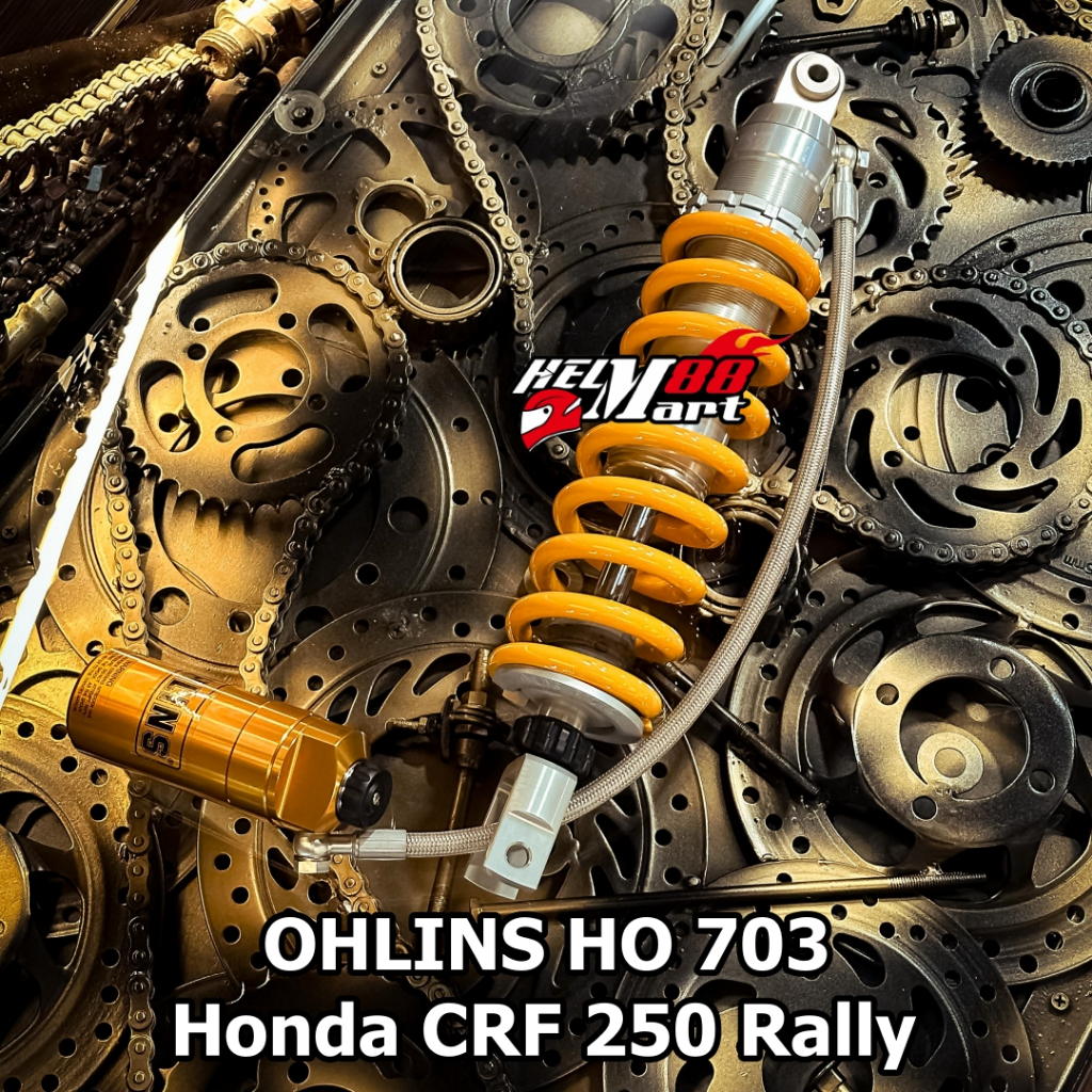 Shockbreaker OHLINS Honda CRF250 Rally HO703 - Shock Belakang Absorber Suspension HO 703