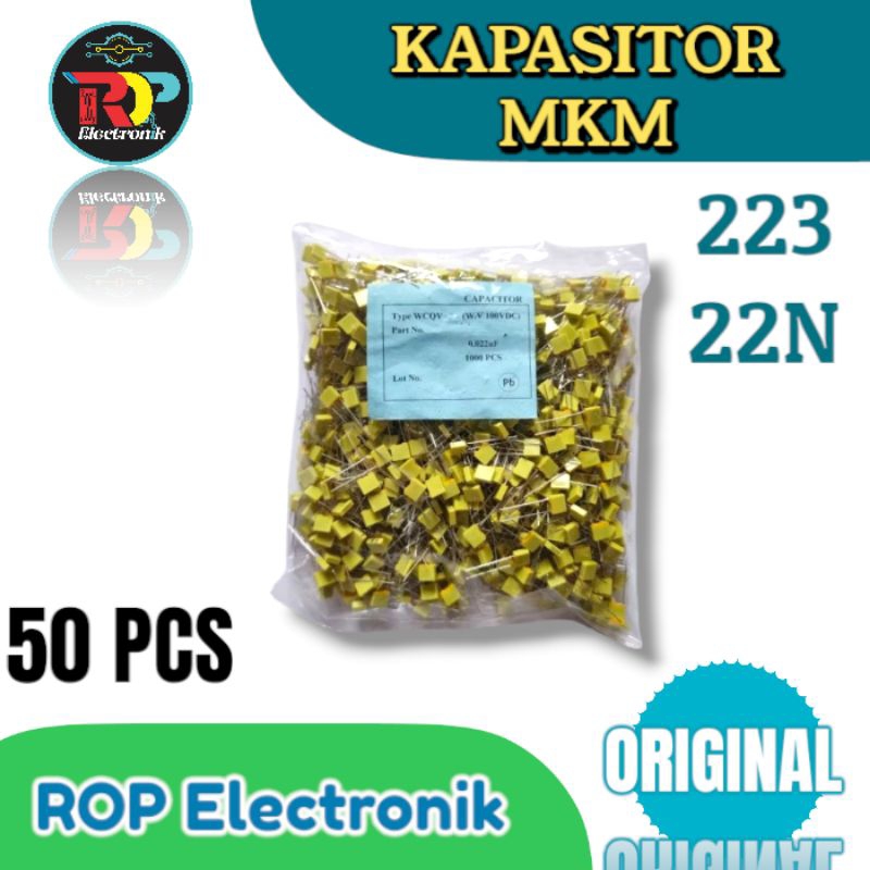 Capacitor MKM 223 22N 100V 50pcs