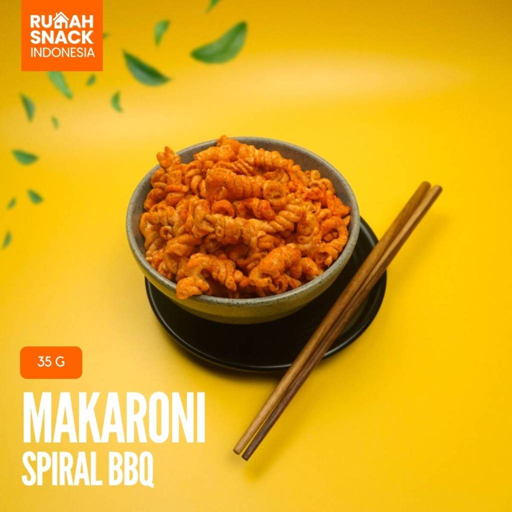 

Makaroni Spiral Balado BBQ Super Pedas 35g Cemilan Keripik
