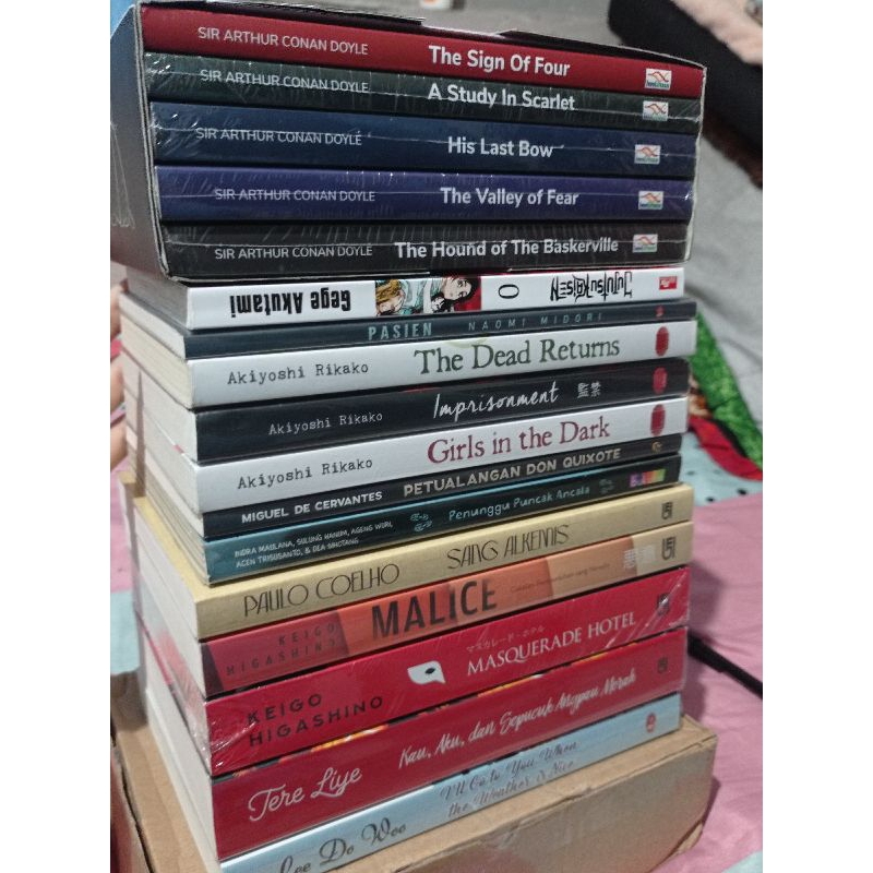 (PRELOVED NOVEL) Holy Mother- Akiyoshi Rikako, Pasien, 3726mdpl, Don Quixote, Jjk, I'll Go To You Wh