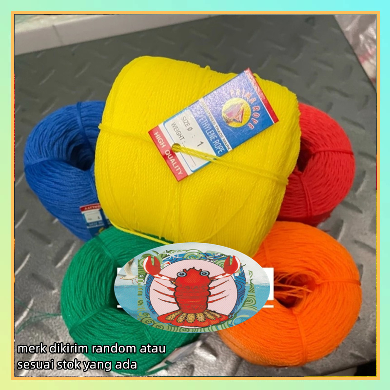 

Tali Tambang kecil 1mm / Tambang PE INDOSTAR ±200 METER