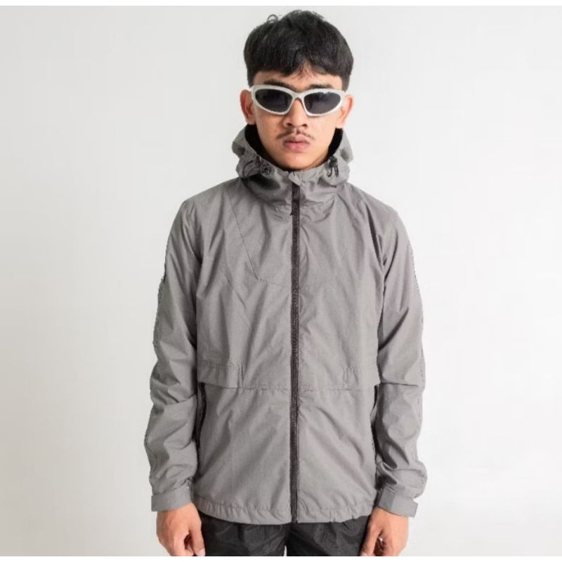 Troublemaker  - Jaket Outdoor Waterproof - Outwear Jacket - Casual Outfit - Stalingard Grey