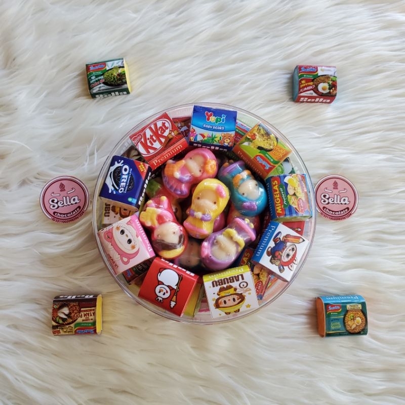 

COKELAT KARAKTER LUCU EDISI LEBARAN ISI 42PCS