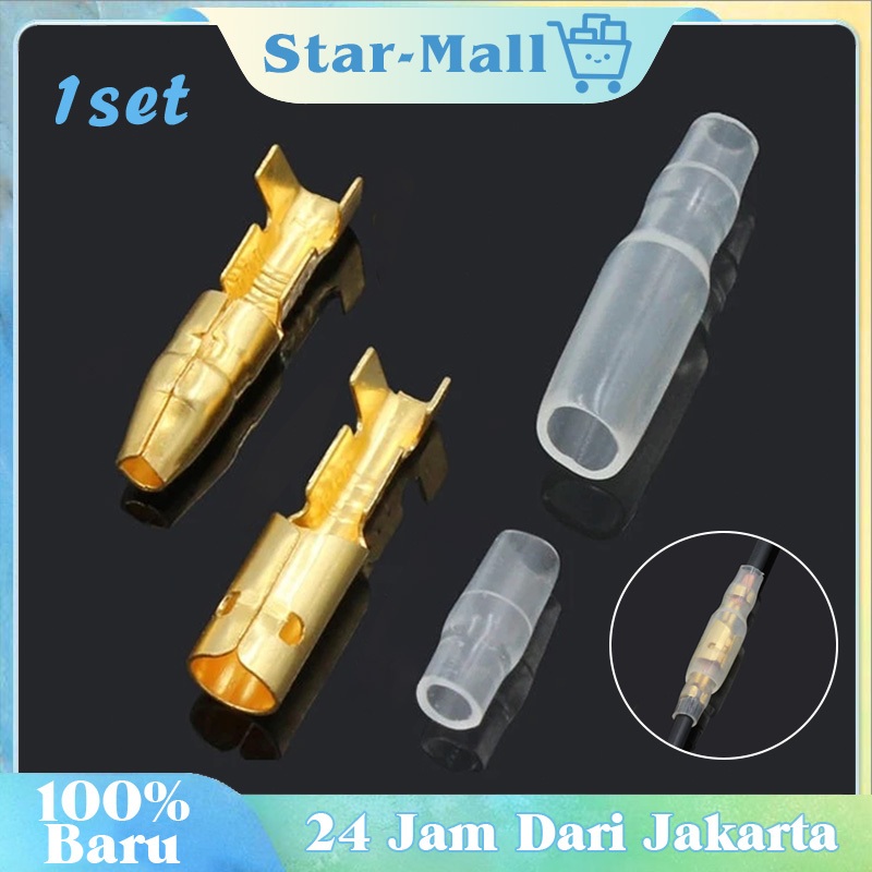 1Set Skun Sambung Kabel Skun Kabel Motor Terminal Konektor Kabel Listrik