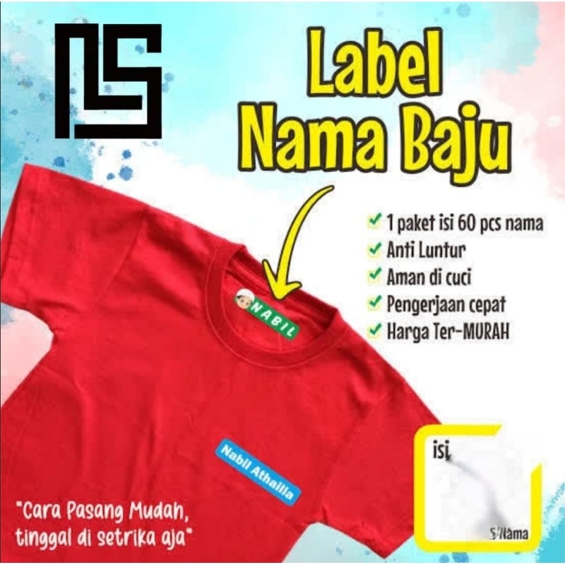 

Stiker Baju dan Label Baju dan sablon dtf baju atau kain