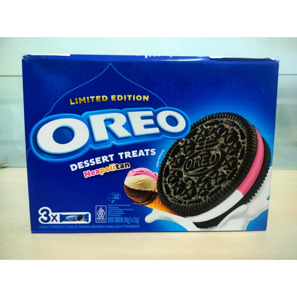 

OREO SANDWICH NEAPOLITAN PACK 393 GR