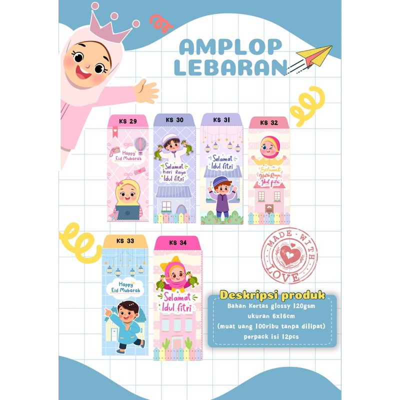 

amplop lebaran custom