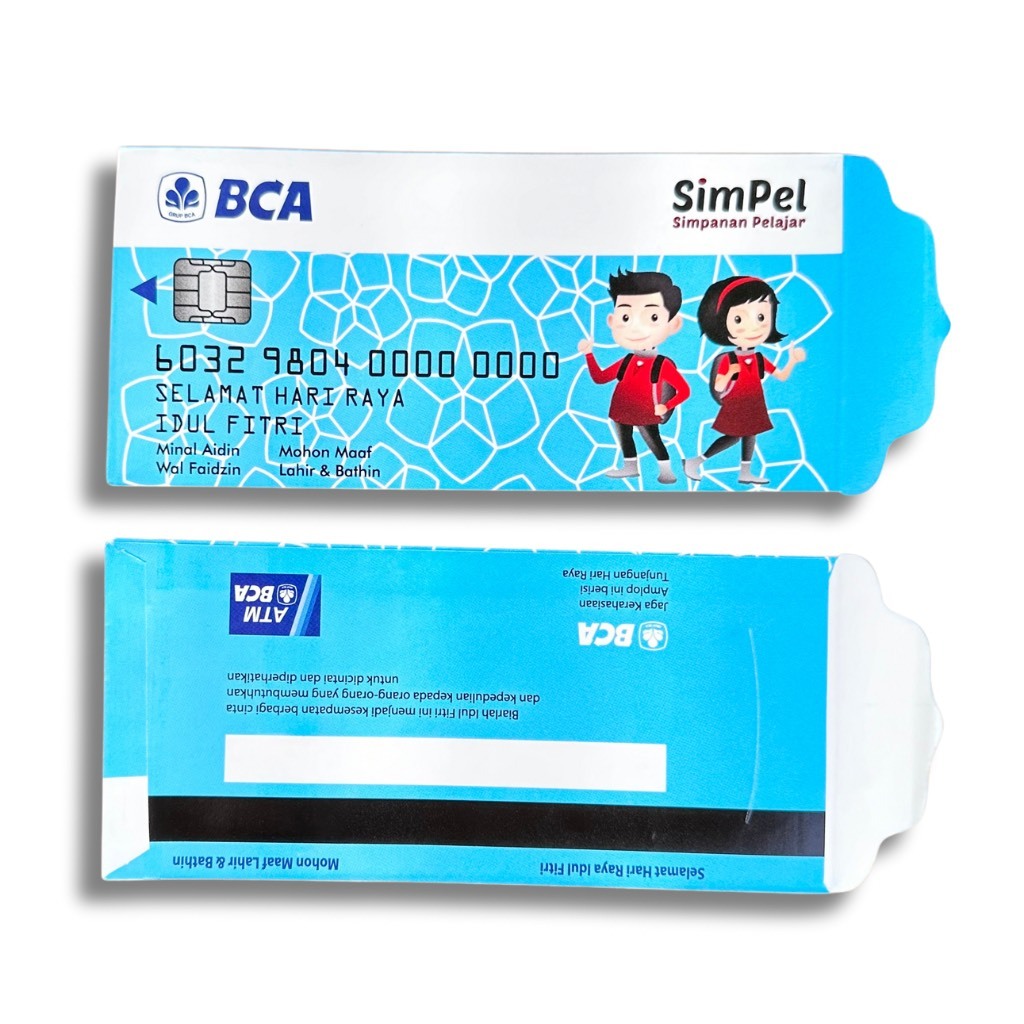 

(50 LEMBAR) NEW!! AMPLOP / ANGPAU LEBARAN MOTIF ATM DAN UANG MAINAN UKURAN PANJANG ISI 50 PCS