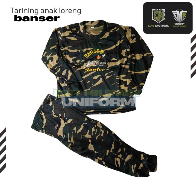 kaos anak banser training anak banser baju anak banser