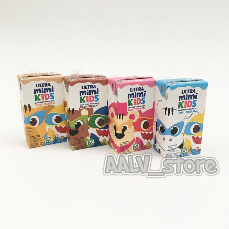 

20pcs Susu Ultra Mimi Kids 125ml 1/2 Dus