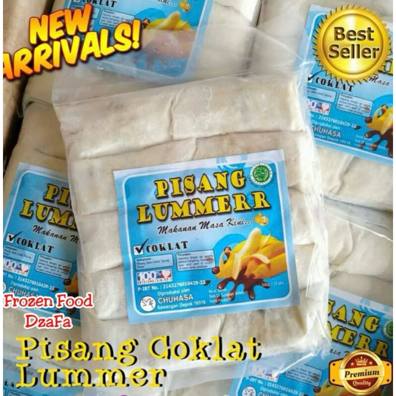 

Pisang lumer coklat keju