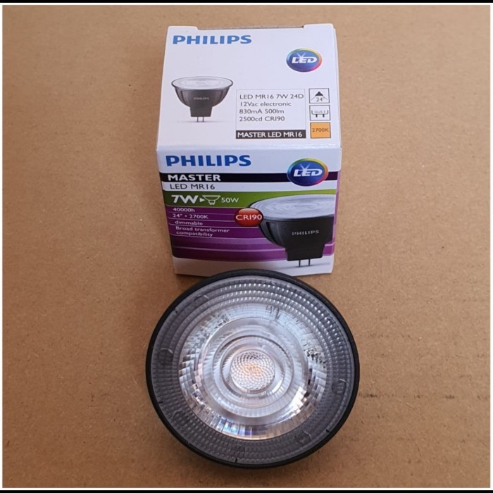 PHILIPS MASTER MR16 LED SPOT  7Watt 7W  12V DIMMER