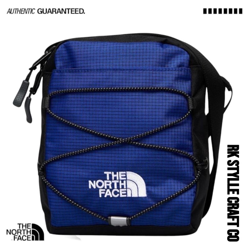 Tas selempang | Tas Bahu | Tas Jester Hitam dan biru - The North Face 100%Original