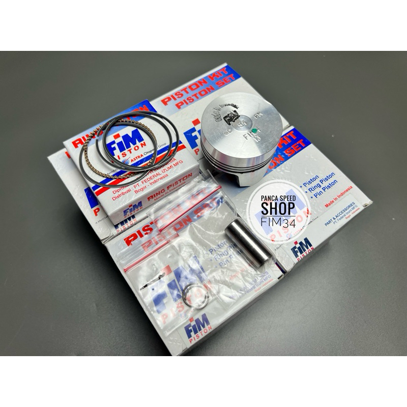 PISTON SEHER FIM34 FORGED JUPITER Z VEGA R 53.5 54 54.5 55 FIM 34 FORGING