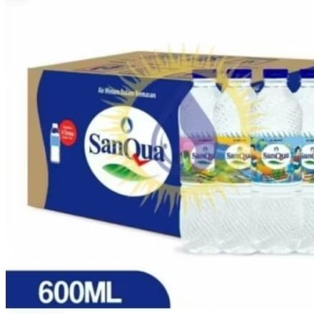 

sanqua 600ml 1 dus isi 24 botol