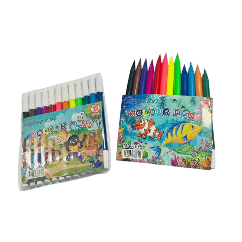 

SPIDOL 12 WARNA AMANDA 838