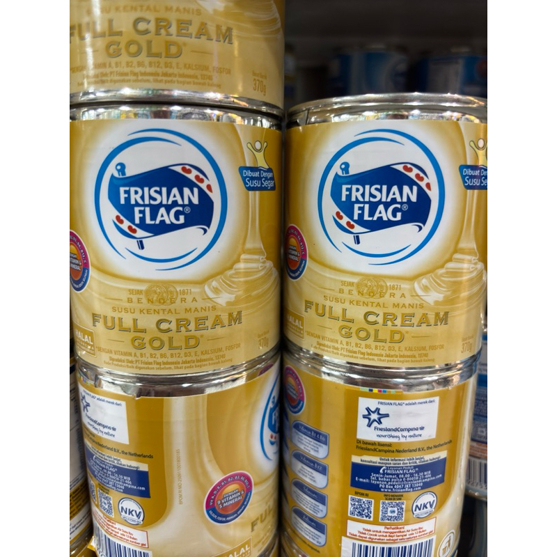

Frisian Flag Full Cream Gold 370gr