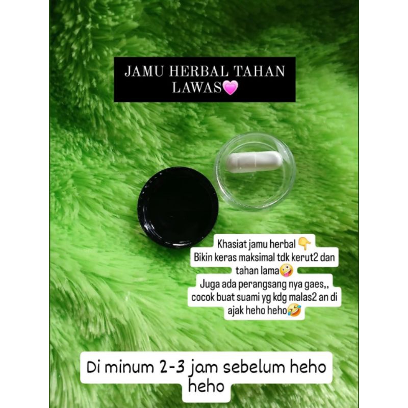 

Jamu Herbal tahan lawas (untuk laki-laki)