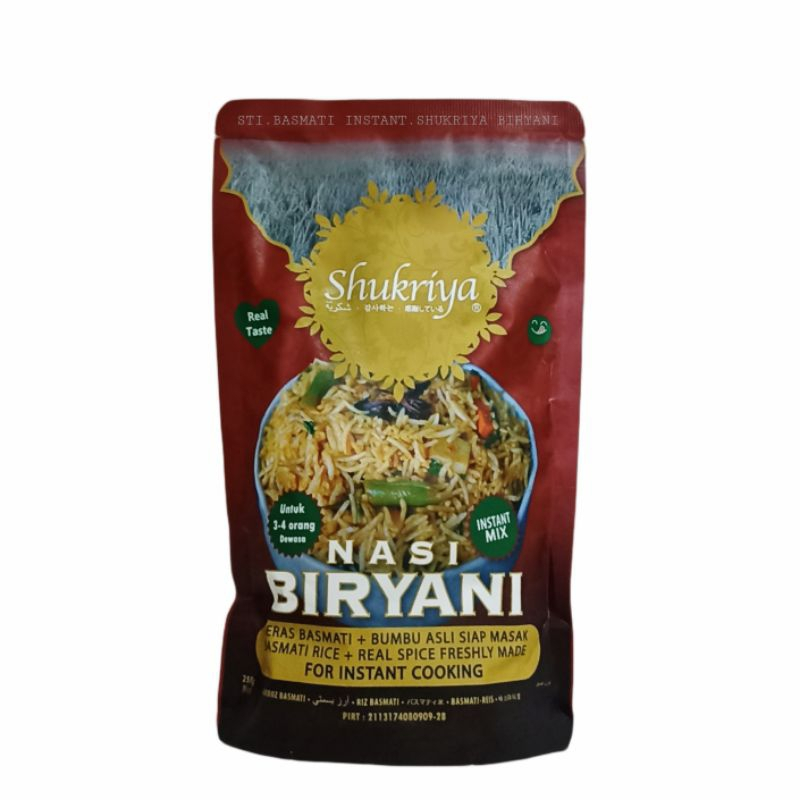 

Nasi Biryani Instant Mix