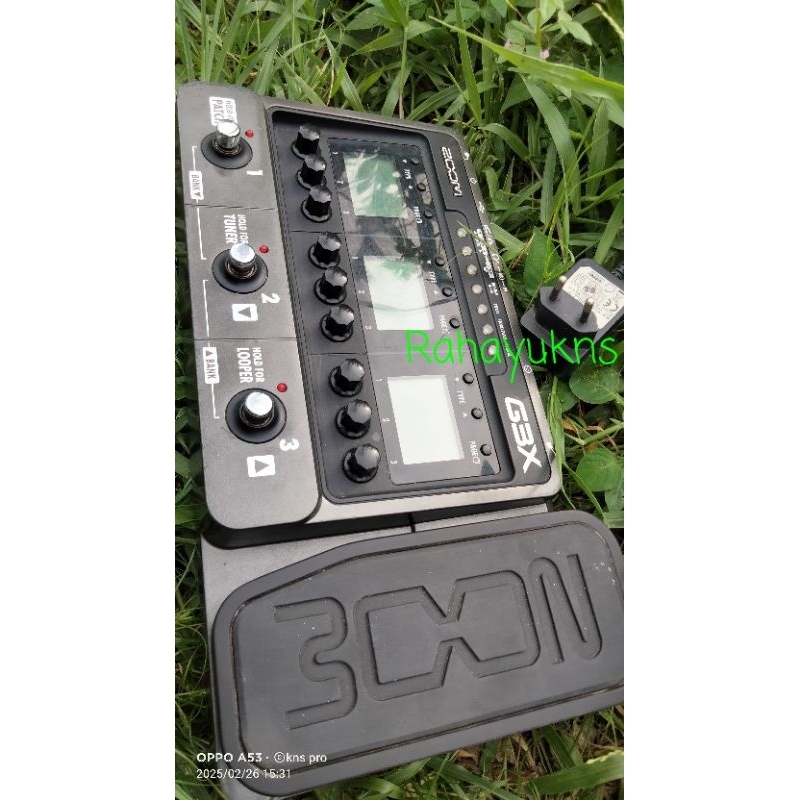 efek gitar zoom g3x second