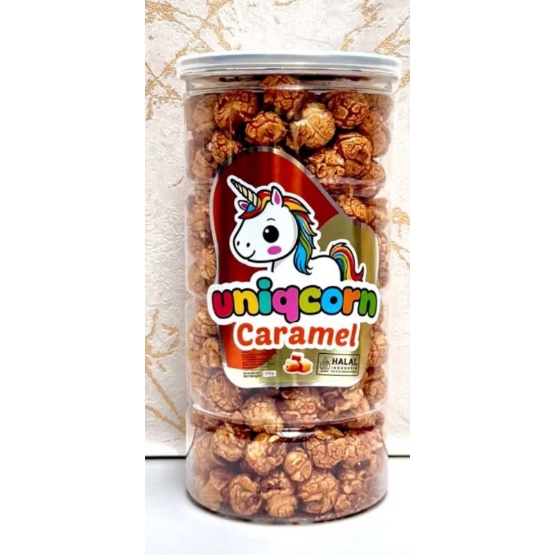 

Naraya Uniqcorn Popcorn Big Ball Berondong Jagung Rasa Coklat/Caramel/Sweet Salty 170gr