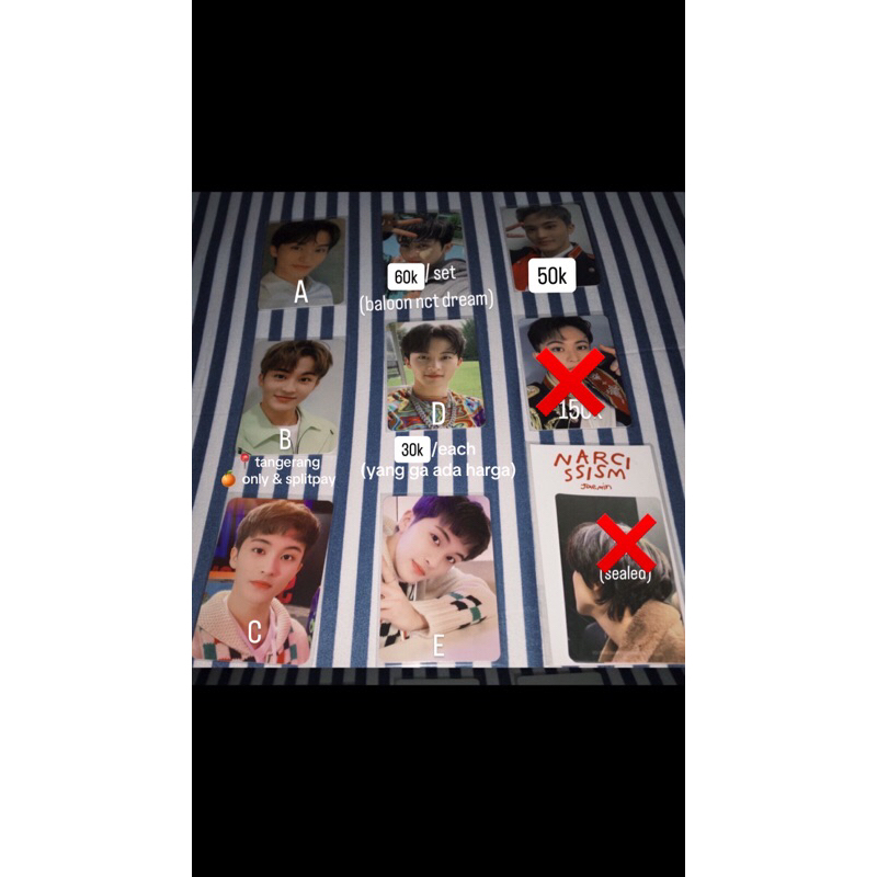 Photocard Mark Lee NCT Dream / 127 (Mark Kecebur, Mark POB Shopee Thailand)