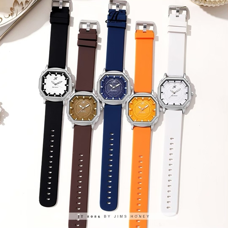 Jimshoney JT 8086 Jam Tangan Wanita Jam Tangan Pria Jimshoney Martapura