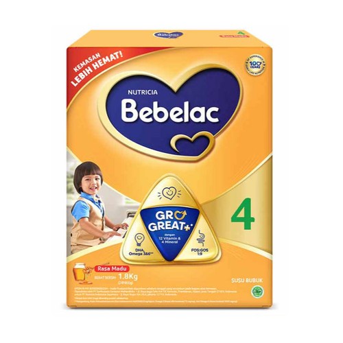 

Bebelac 4 Rasa Madu 1800Gram (3-6 Thn)