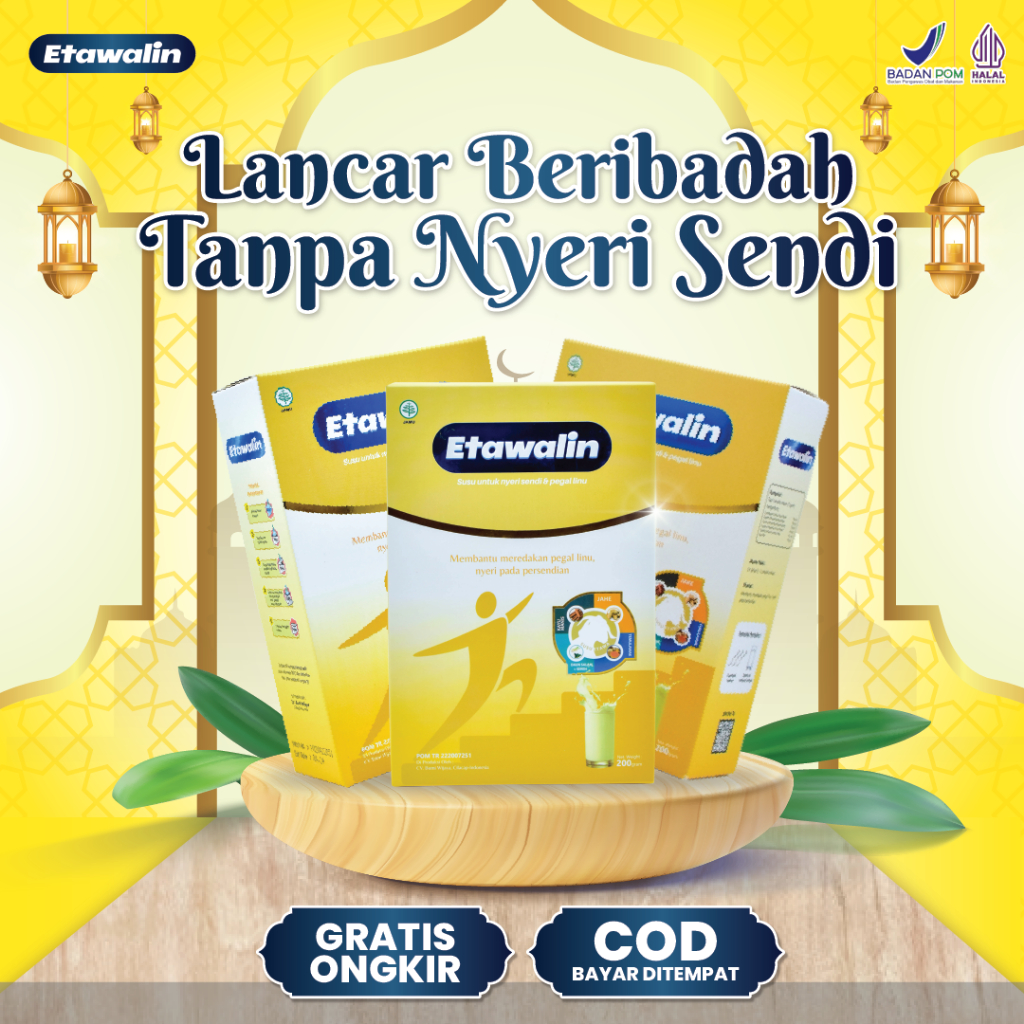 

- Susu Kambing Etawalin 100% Asli Bantu Mengatasi Masalah Nyeri Sendi Tulang, Asam Urat dan Osteoporosis