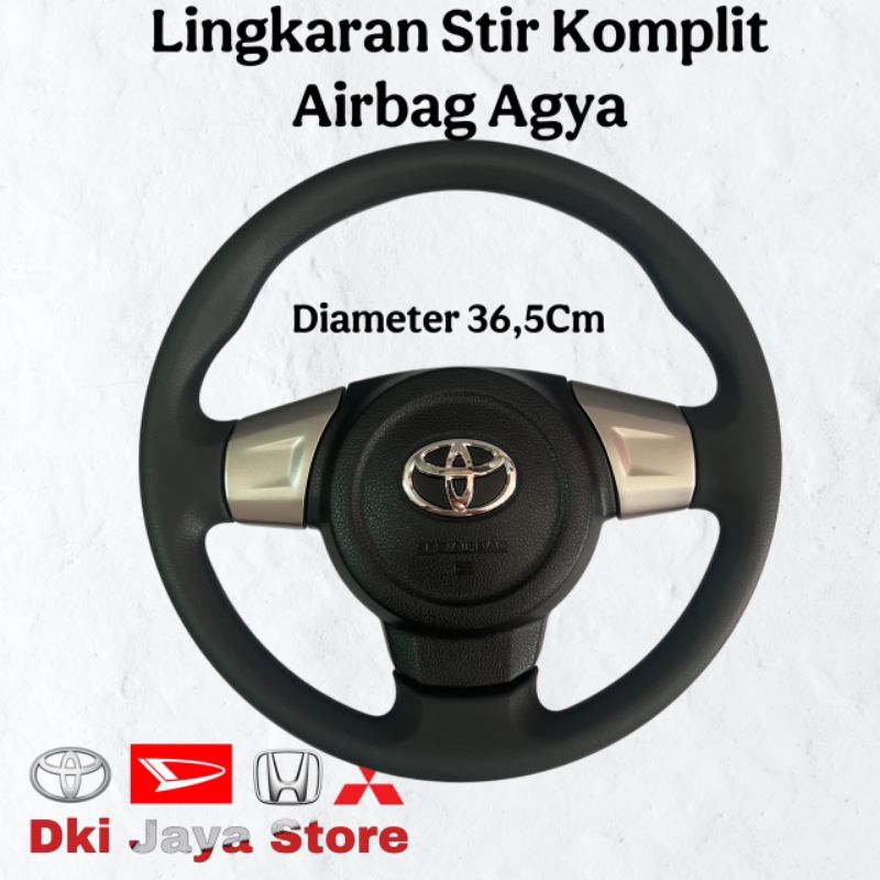Stir Agya + Airbag stir Agya Original Komplit