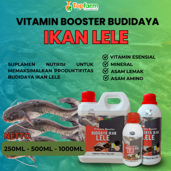 Vitamin Ikan Lele/ Vitamin Ternak Ikan Lele/ Vitamin Ikan Lele Cepat Besar/ Multivitamin Ikan Lele/ 