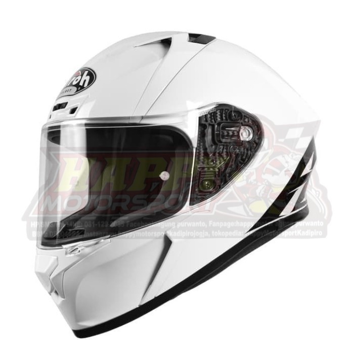 Helm Airoh Valor White Gloss Full Face