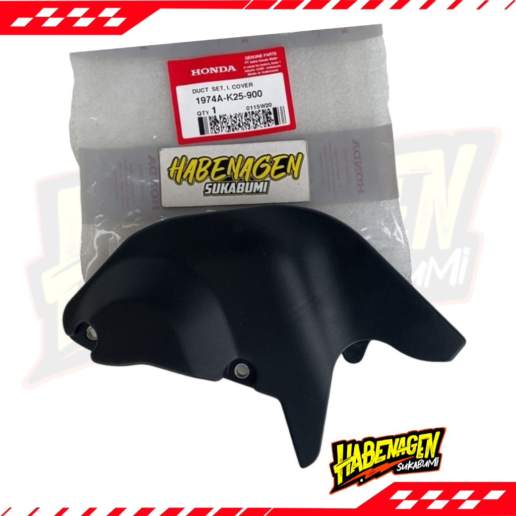Cover Plastik Cap Duct L Cocor Bebek Bak Blok Cvt Honda Beat Scoopy Vario 110 Fi Stater Kasar Ori