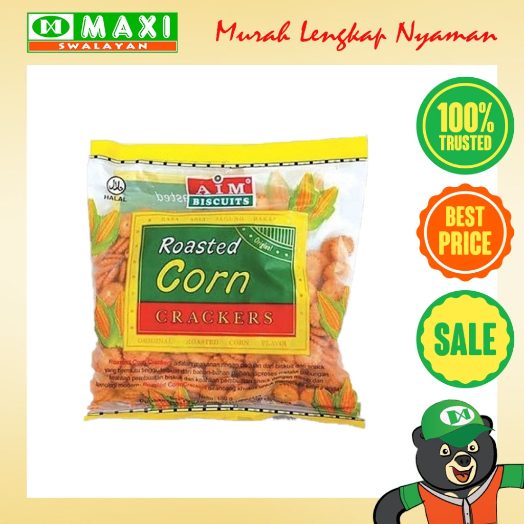 

Aim Biskuit Roasted Corn 250GR