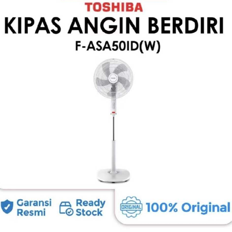 Toshiba F-ASA50ID(W) Kipas Angin Berdiri 16 Inch