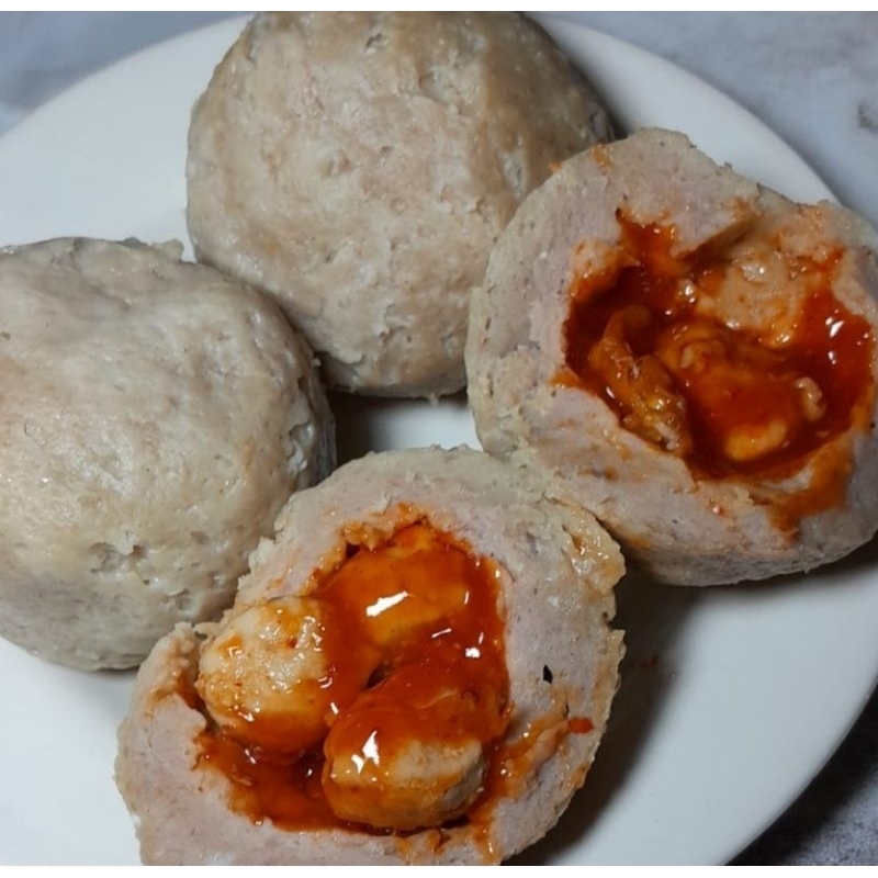 

Bakso Sapi Lava Beranak super jumbo premium original hot spicy