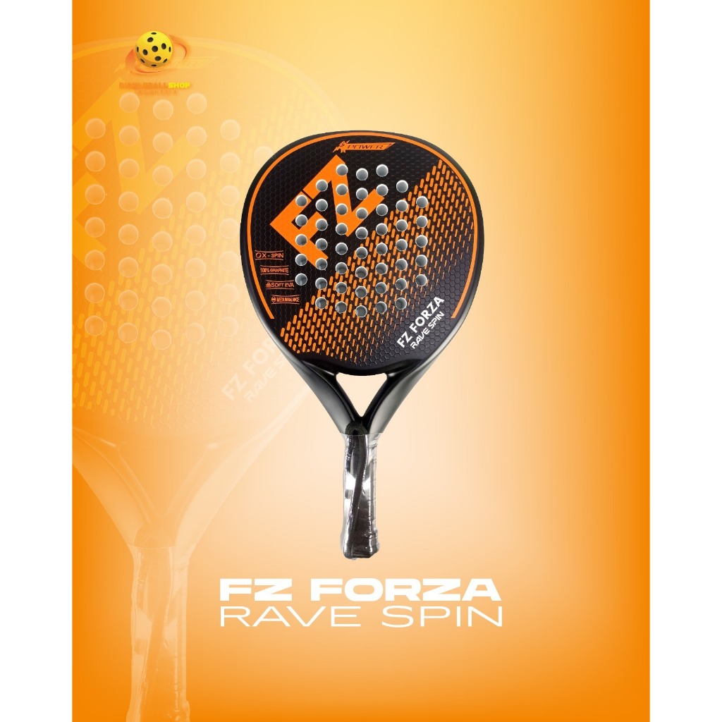 PADEL RAKET FZ FORZA RAVE SPIN ORANGE