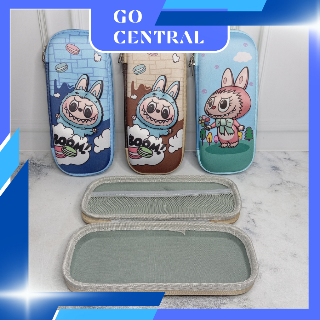 

{ GC } TEMPAT PENSIL KOTAK PENSIL GAMBAR 3D ANAK KARAKTER LABUBU