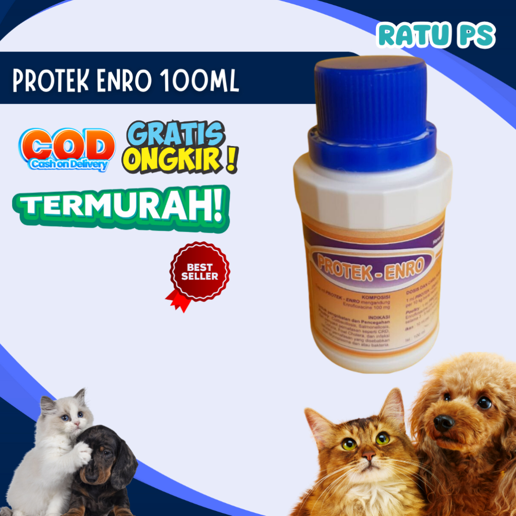 Protek Enro 100 ml - enrofloxacin 100 ml