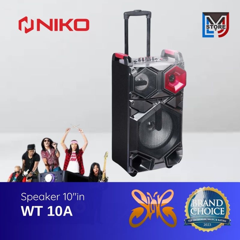 speaker wooden trolley WT-10A 100%prodak niko indonesia