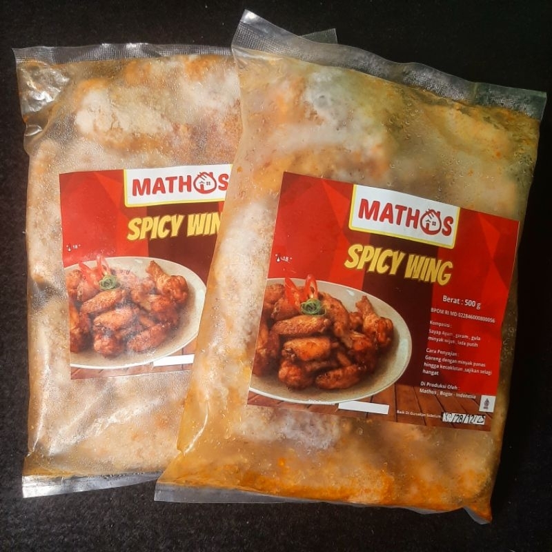 

Mathos Spicy Wing 500 gram
