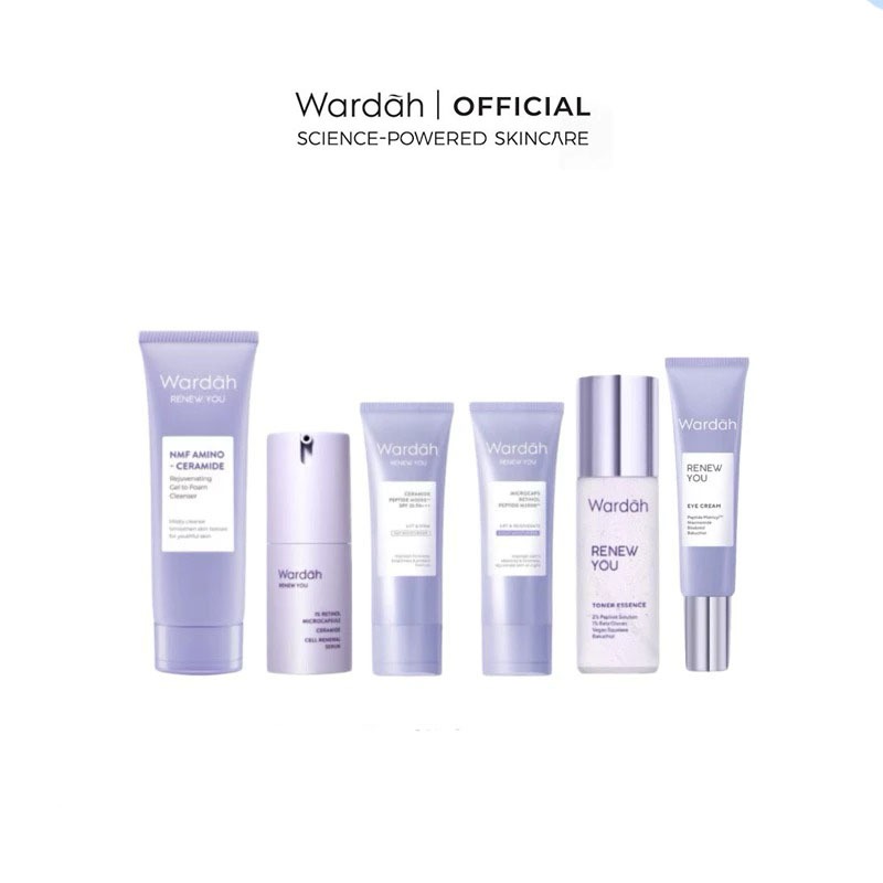 Wardah Paket Renew You D6 Item Kecil Wardah Renew You Anti Aging Wardah Original