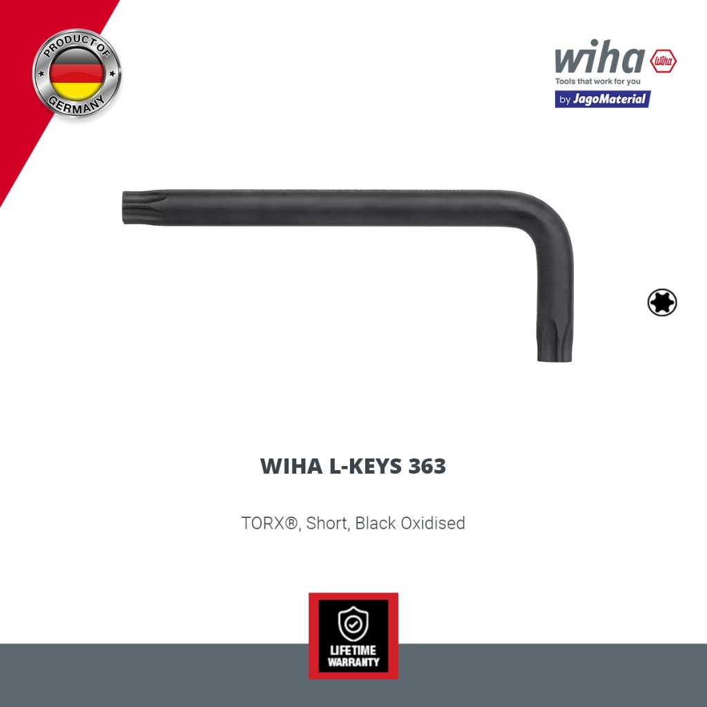 Wiha L Keys 363 Torx - Kunci L Torsi