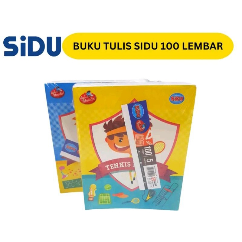 

BUKU TULIS SIDU 100 LEMBAR (PAK) / BUKU TULIS SINAR DUNIA TEBAL 100 LEMBAR (ISI 5 BUKU)