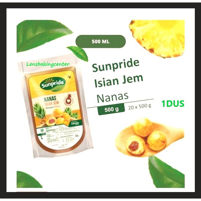 

Sunpride Selai Nanas Isian Nastar/Roti Pineapple Filling 1dus / 1 dus 20x500gr/500 gram