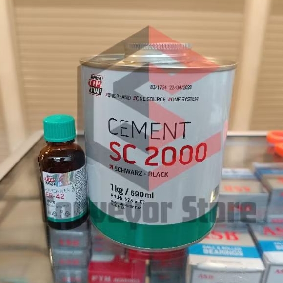 Lem Karet SC 2000 Rema Tip Top + Hardener