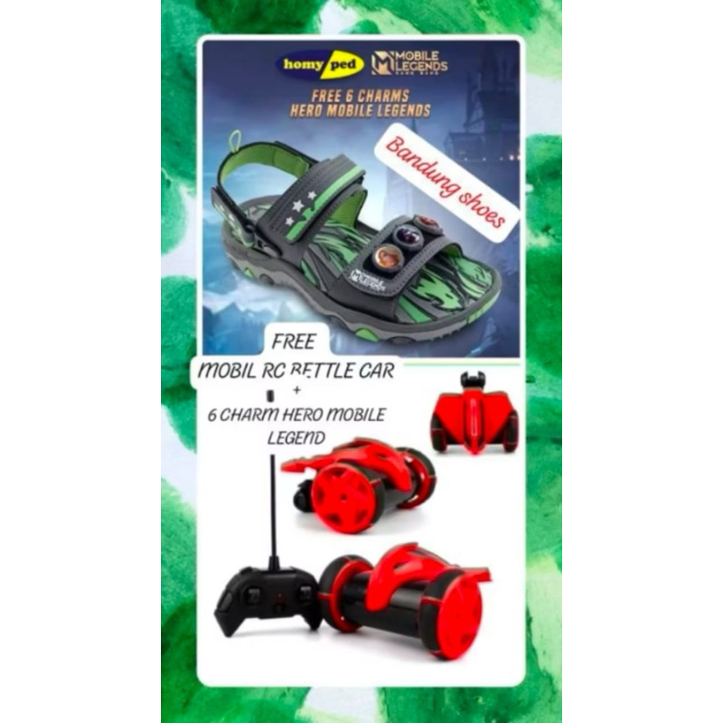HOMYPED MOBILE LEGEND BERHADIAH MOBIL REMOT RC BATLLE