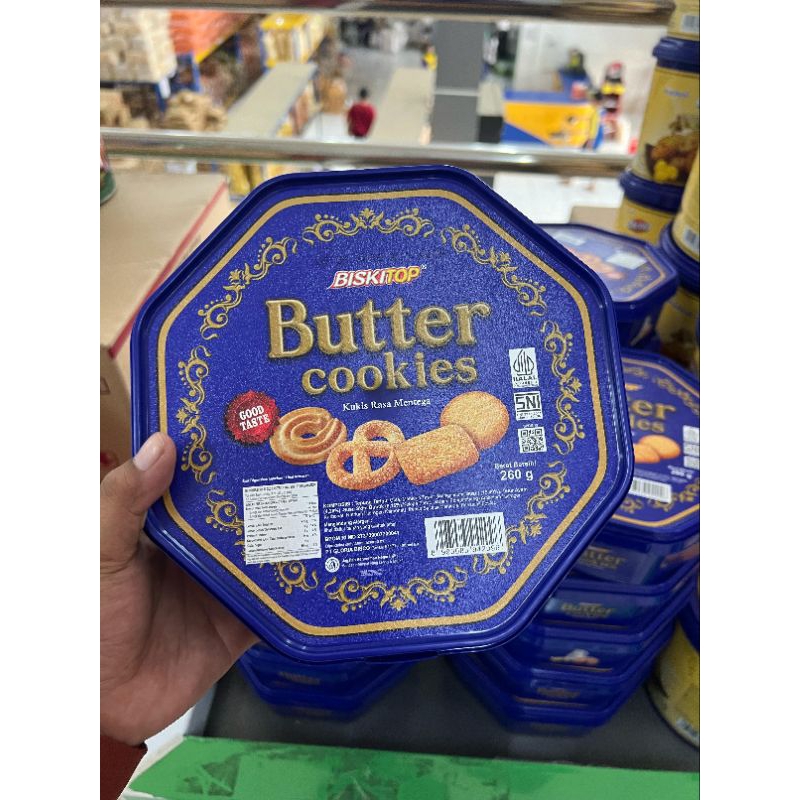 

BISKITOP BUTTER COOKIES / JAJAN LEBARAN