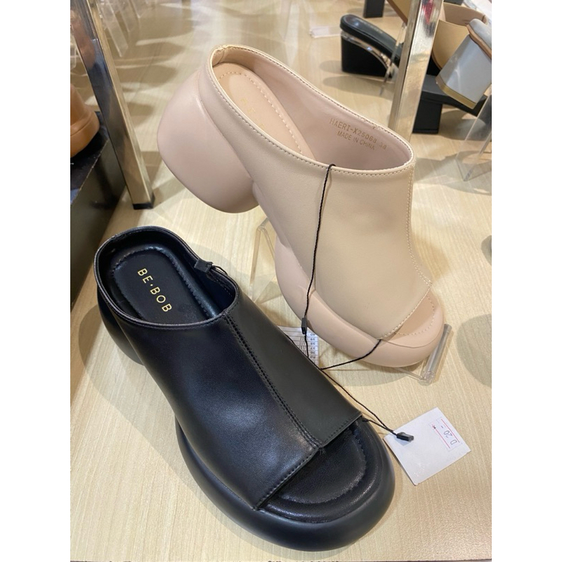 BE-BOB SANDAL SLOP HAK 3CM SUPER RINGAN BY MATAHARI (36-40)